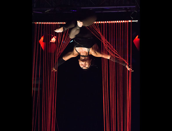 Aerialists Brisbane - Trapeze Artists - Aerial Entertainment Performers