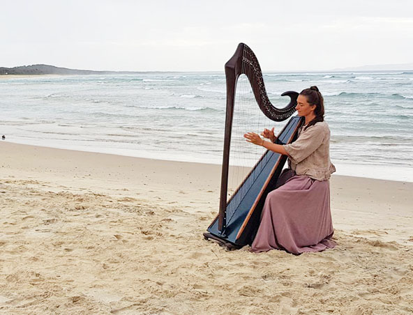 Noosa Wedding Harpist