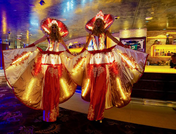 Sydney Stilt Walking High Priestess